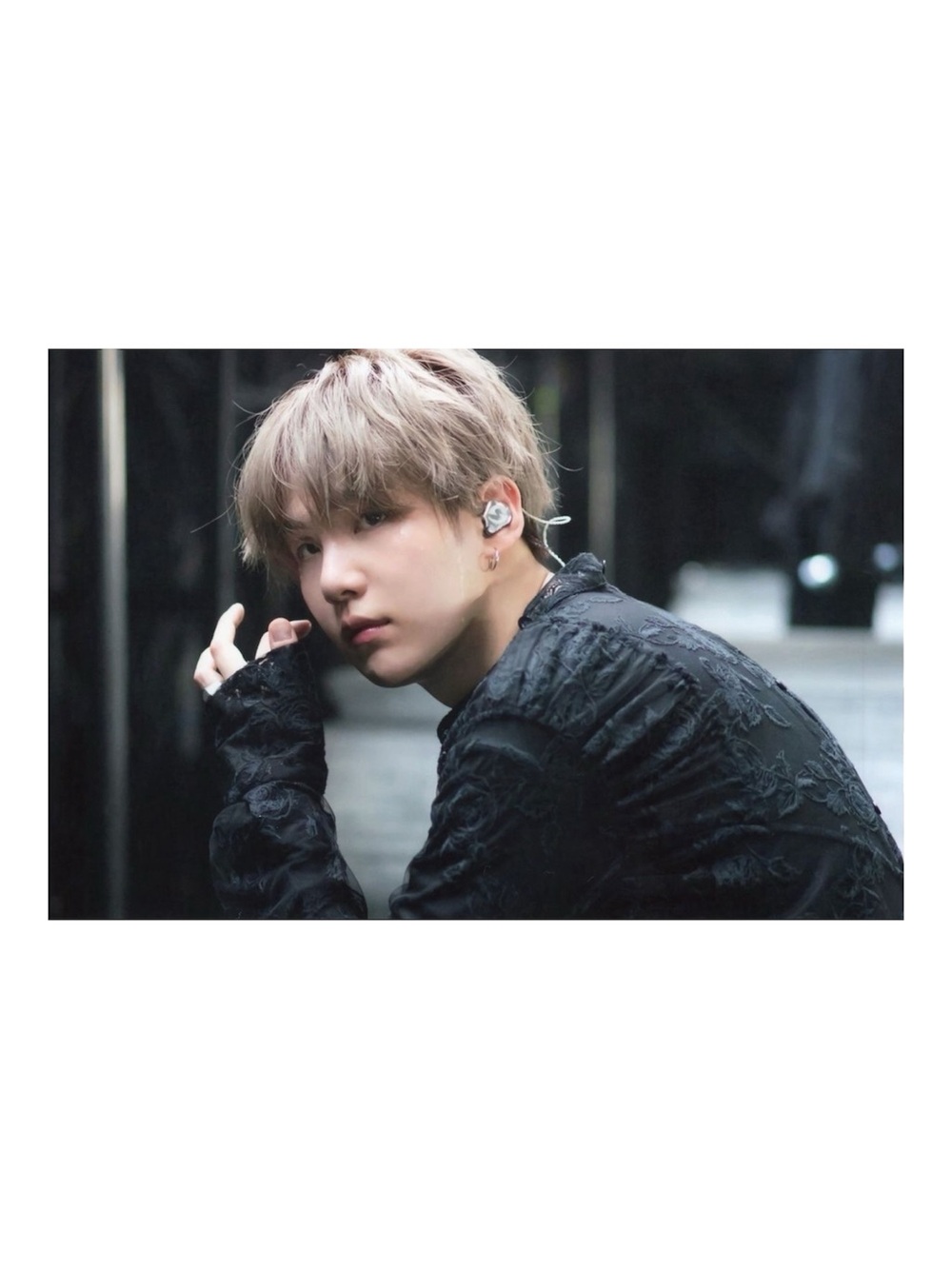 BTS MEMORIES OF 2019 BLU-RAY OFFICIAL SUGA PHOTO 4X6 - BRAND NEW